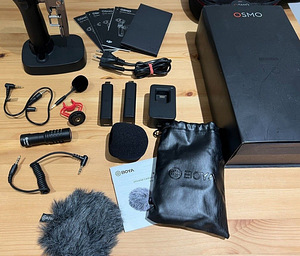Seikluskaamera stabilisaatoriga DJI Osmo OM160 4K + Lisad! (2 foto / 8)