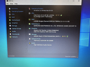 Samsung sülearvuti/ 15.6'' / i3-3110M 2.40 GHz / 4GB 1600MHz (10 foto / 10)