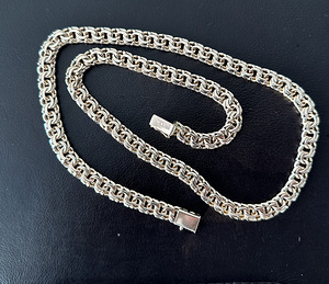 105 gr. 585 14K kullast Bismarck kaelakett - MASSIIVNE! (3 foto / 9)