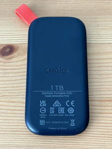 Sandisk Kaasaskantav SSD 1TB - 8 Töötundi! (2 foto / 3)