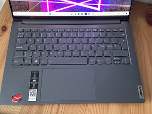 Lenovo Yoga Slim 7 Pro, 16GB RAM , 90Hz OLED, Ryzen 7 5800H (2 foto / 9)
