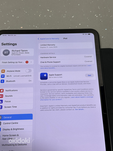 Apple iPad Pro 11", M4 (2024), 256 ГБ / абсолютно новый! (фото #6)