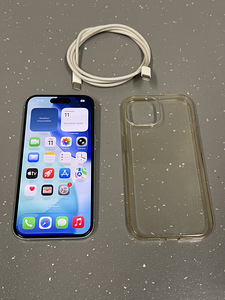 Apple iPhone 15 128GB Blue, 2 слота для SIM-карт! (1 фото из 9)