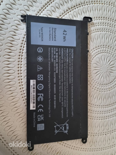 Aku WDX0R 3CRH3 Dell Inspiron 15 Latitude 3480