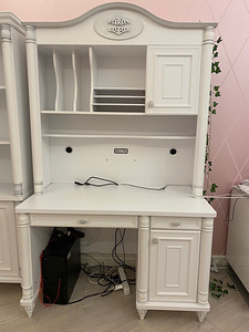 Kirjutuslaud + kirjutuslaua riiul ROMANTIC (4 foto / 4)