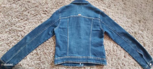 Джинсовая куртка для девочки, размер 157 (фото #2)
