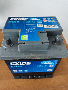 Auto Aku Exide. Korralik. (1 foto / 3)