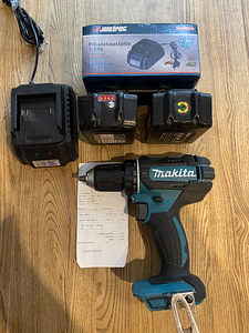 Makita akutrell+laadija+2 akut. Vähe kasutatud (6 foto / 10)