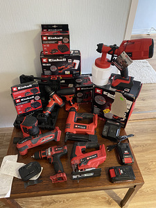 Einhell akutööriistade komplekt (1 foto / 10)