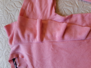Roosa pehme Holly&White kampsun s.S/M (3 foto / 5)