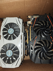 GTX 1060 3gb, RX 580 4Gb (1 foto / 1)