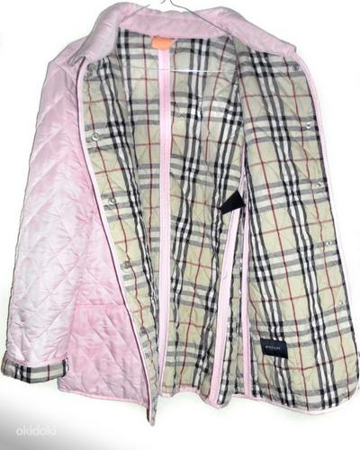 Burberry London розовая стеганая легкая куртка, 44-46-XL-2XL (фото #1)