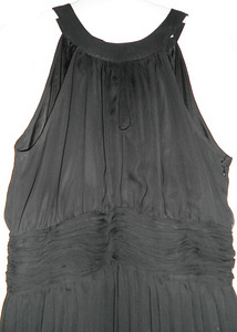 Sara Kelly by Ellos pidulik pliseeritud must kleit, 40-42-XL (4 foto / 10)