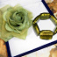 Эффектные браслеты-стрейч из цветного стекла, комплект 2 шт (фото #3)