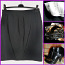MarcCain стильная черная стеганая юбка-стрейч, L-XL (фото #3)