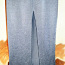 Cеребристо-серое длинное платье-стрейч, 36-38-S-M (фото #3)