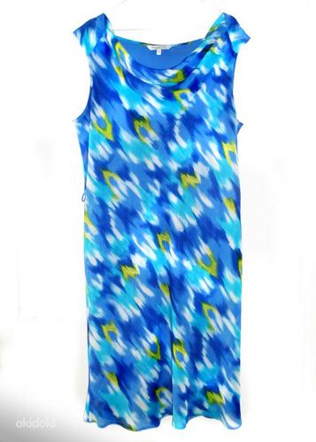 Debenhams нарядное цветное ярко синее платье, 42-44-XL-UK16 (фото #5)