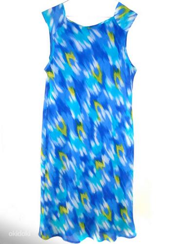Debenhams нарядное цветное ярко синее платье, 42-44-XL-UK16 (фото #7)