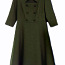 Vaide oliviroheline kleit kuninganna dekolteega, XL-2XL, uus (foto #3)