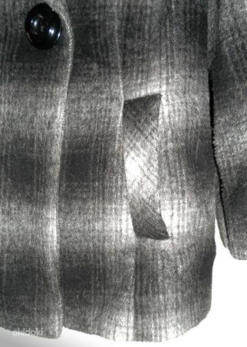Debenhams karvane hall ruuduline mantel. s.42-44- XL-UK16 (foto #6)
