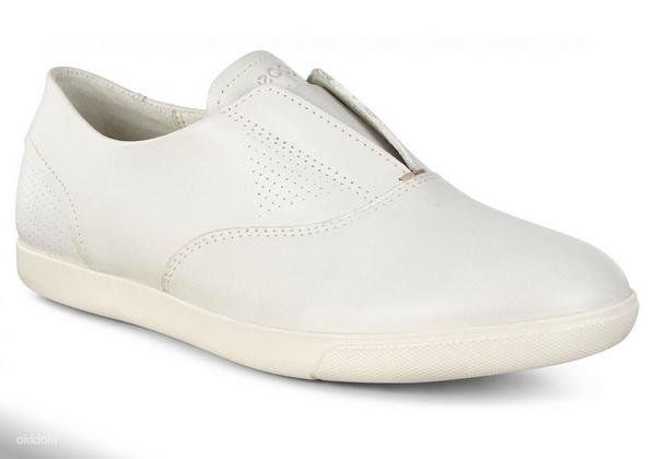 Ecco светло-бежевые туфли из натуральной кожи, р.40, новые (фото #7)