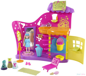 Polly pocket suurepärane mängukomplekt ilusalong (4 foto / 5)
