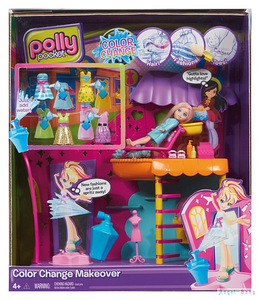 Polly pocket suurepärane mängukomplekt ilusalong (5 foto / 5)