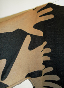 Silmapaistev must-pruun soe džemper-tuunika (46/XL-2XL) (7 foto / 7)