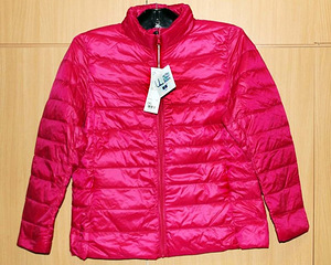 Ultra Light Down fuksiaroosa kerge sulejope, XL-2XL, uus (3 foto / 5)