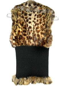 Guess leopardimustriga jänesekarvane kootud vest, S-M (7 foto / 9)