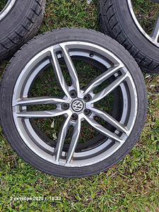 Колеса 5x112 r20 + шины 245/40 (2 фото из 9)