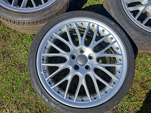 Колеса Audi BBS r19 + шины 225/40 (2 фото из 9)