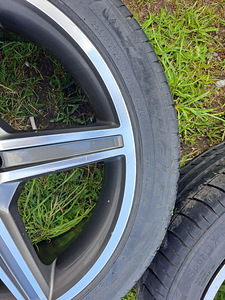 Диски Mercedes 5x112 r20 + летние шины 255/40 (10 фото из 10)