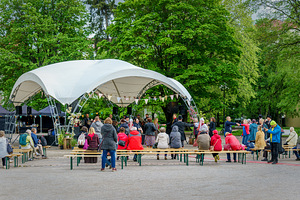 Välilava 10x10m või telk terrassi katusealune kõrgusega 4,5m (2 foto / 5)