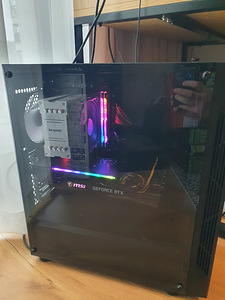 MSI Gaming , i5-12400F, RGB 16GB DDR4,500GB SSD+ RTX 3060 TI (2 foto / 2)