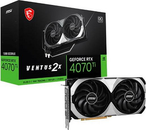 MSI GeForce RTX 4070 TI VENTUS 2X OC 12GB (1 foto / 1)