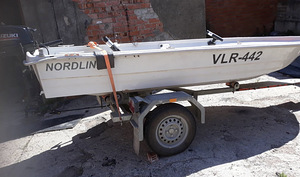Лодка Nordline 41+mootor+haagis (5 фото из 5)