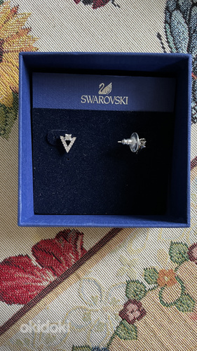 Серьги Swarovski (кристаллы) (фото #3)
