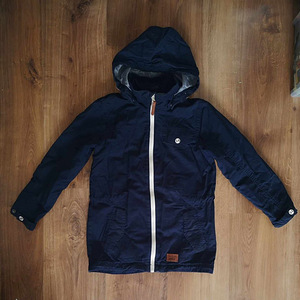 Lindex puuvillane parka s 128 (1 foto / 2)