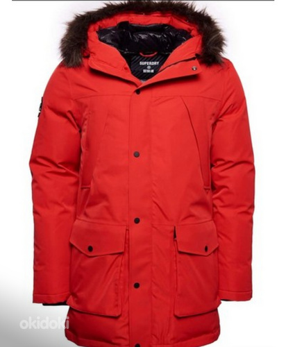 Uus, garantii. Superdry snow parka, talvejope, uus