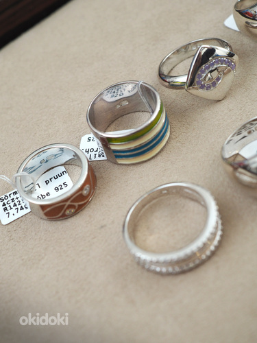 Новые серебряные кольца с цирконами (фото #4)