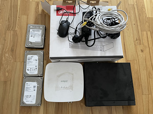 5 x Alhua valvekaamera + Network/Digital video recorder (6 foto / 6)