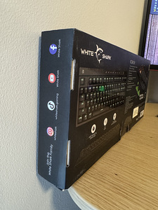 Uus White Shark premium line Gaming keyboard Kodachi ESl-K1 (4 foto / 4)
