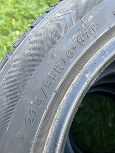 R 16 215/55 talve rehvid (2024) nagu uued 9mm. (7 foto / 9)