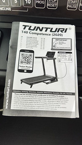Jooksulint Tunturi Competence T40, must (5 foto / 10)