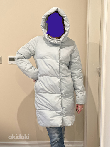 Теплое пальто на зиму/осень, размер М (фото #1)