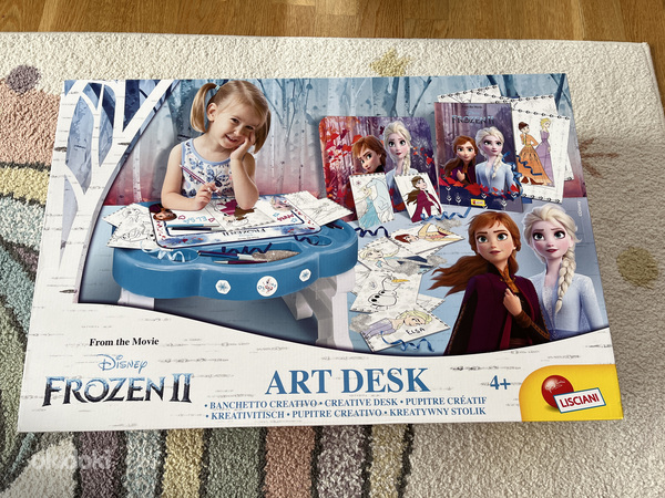 Joonistustarvik Frozen 2 Art Desk. Uus. (foto #5)