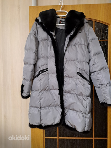 Зимнее пальто, размер М. (фото #1)