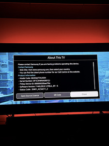 Samsung teler QE65Q67TAUXXH (2 foto / 2)