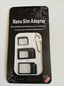 Nano sim adapter